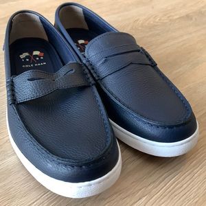 Cole Haan Men’s 12 Navy Blue Boat Shoes